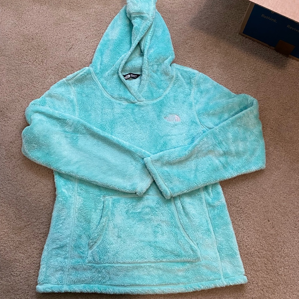 The North Face warm and fuzzy hoodie